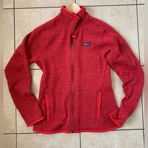 Patagonia Better Sweater Full Zip Jacket Red
